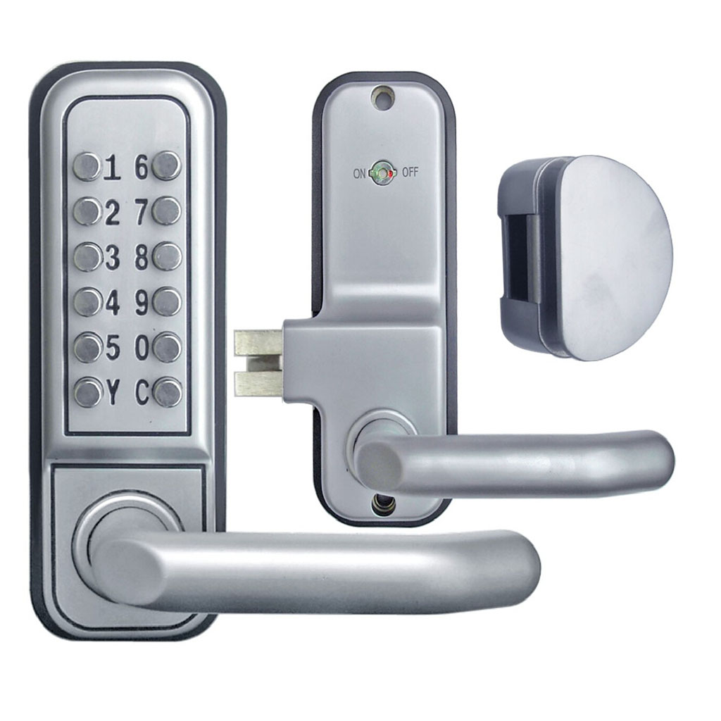 OS610 Mechanical code door lock for glass door